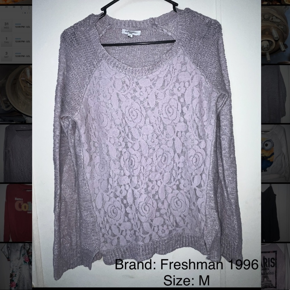 Purple sweater